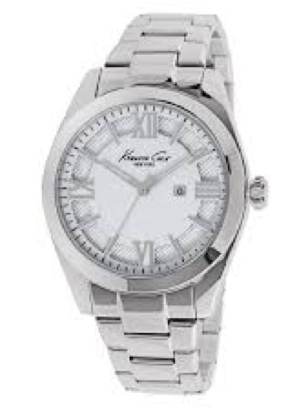 Kenneth Cole Silver Women's Stainless Steel Bracelet Watch